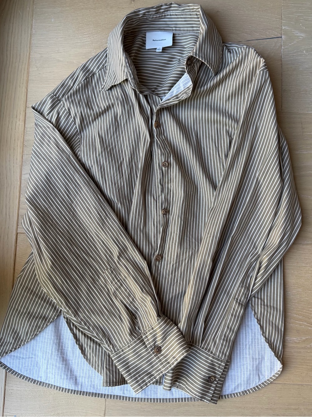 Reformation Eli Oversized Shirt